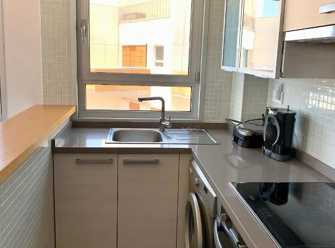 아파트 Beachfront Penthouse By Vv Canary Ocean Homes *